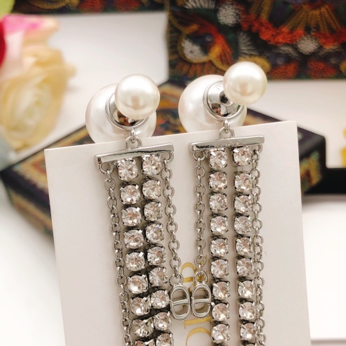 Replica Christian Dior Earrings For Women #1252554 $32.00 USD for Wholesale