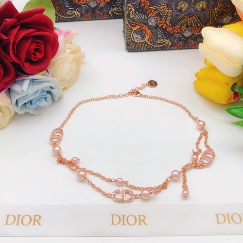 Christian Dior Necklaces For Women #1252555 $32.00 USD, Wholesale Replica Christian Dior Necklaces