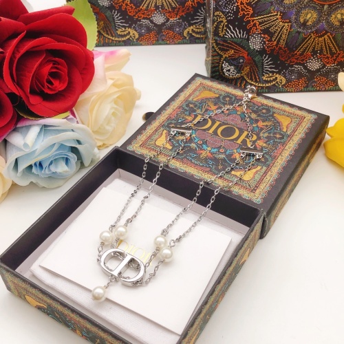 Replica Christian Dior Necklaces For Women #1252556 $32.00 USD for Wholesale