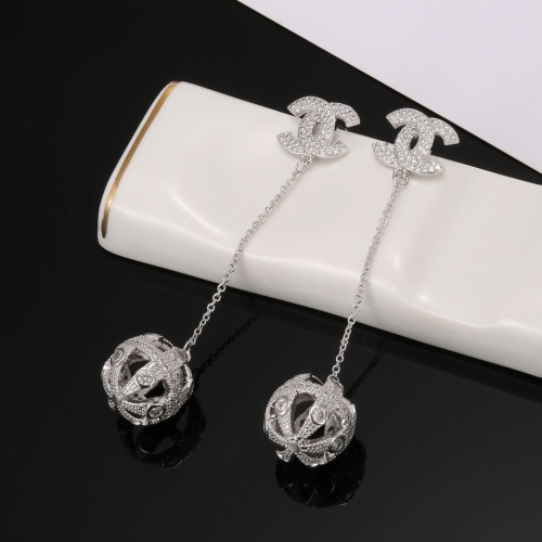 Replica Chanel Earrings For Women #1252560 $27.00 USD for Wholesale