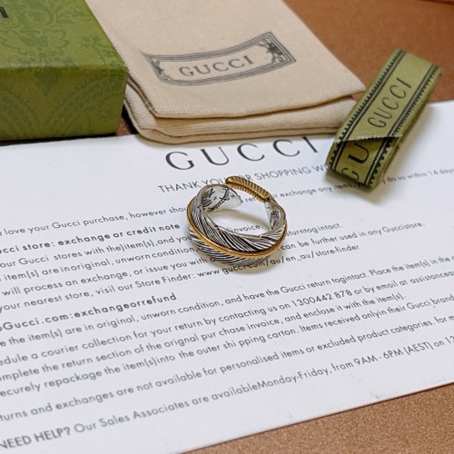 Replica Gucci Rings #1252569 $36.00 USD for Wholesale