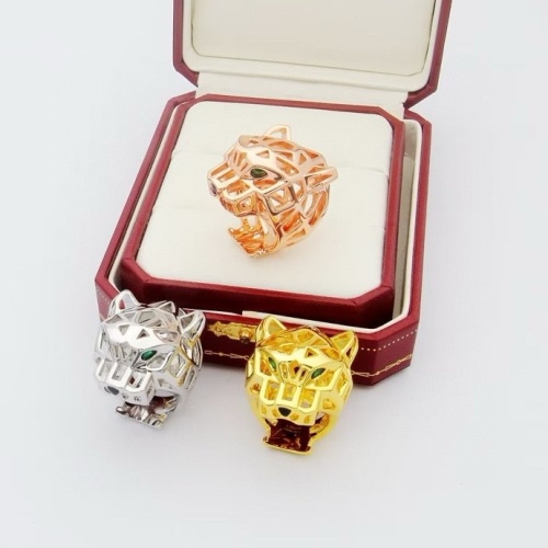 Replica Cartier Rings For Unisex #1252583 $32.00 USD for Wholesale