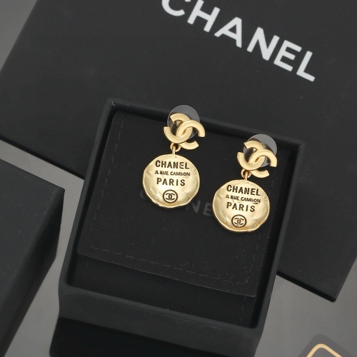 Chanel Earrings For Women #1252589 $25.00 USD, Wholesale Replica Chanel Earrings