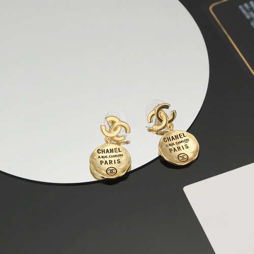 Replica Chanel Earrings For Women #1252589 $25.00 USD for Wholesale