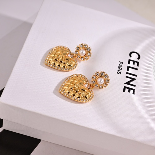 Replica Celine Earrings For Women #1252591 $29.00 USD for Wholesale