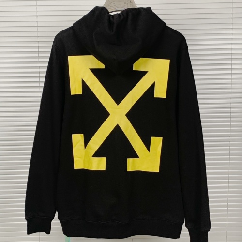 Replica Off-White Hoodies Long Sleeved For Unisex #1252596 $52.00 USD for Wholesale