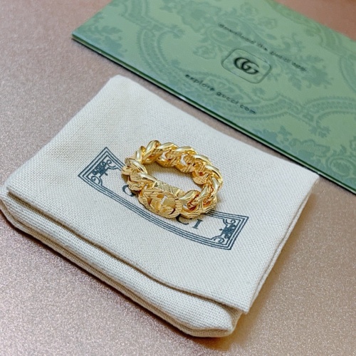 Replica Gucci Rings For Unisex #1252613 $32.00 USD for Wholesale