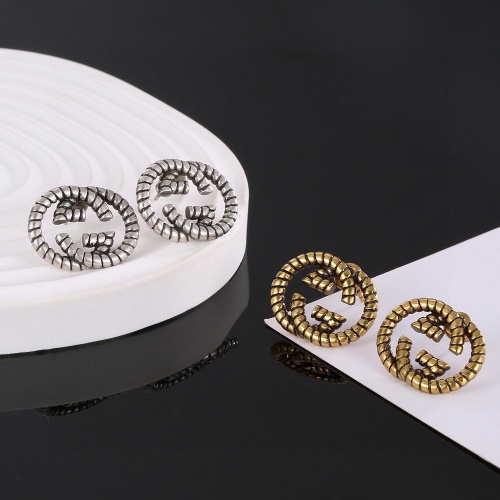 Replica Gucci Earrings For Women #1252673 $27.00 USD for Wholesale