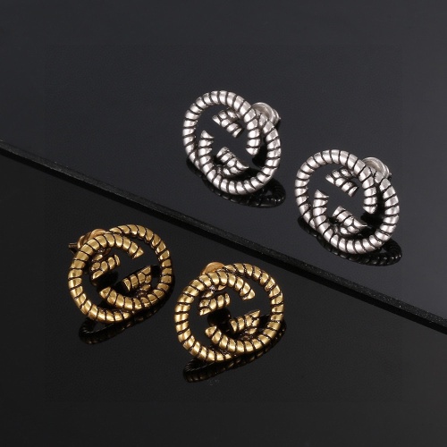 Replica Gucci Earrings For Women #1252673 $27.00 USD for Wholesale