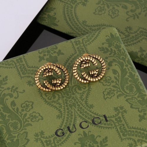 Replica Gucci Earrings For Women #1252674 $27.00 USD for Wholesale