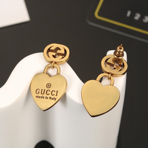 Replica Gucci Earrings For Women #1252676 $27.00 USD for Wholesale