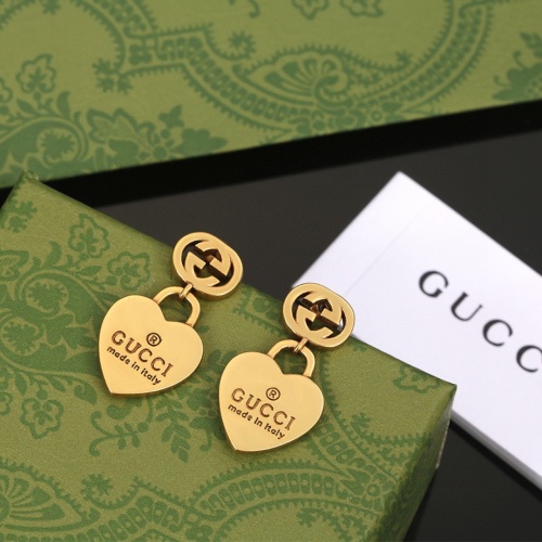 Replica Gucci Earrings For Women #1252676 $27.00 USD for Wholesale