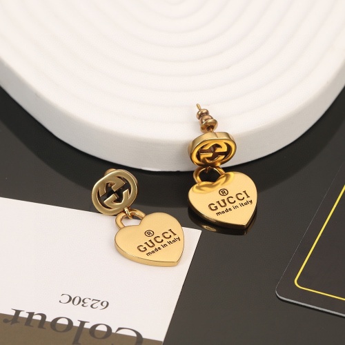 Replica Gucci Earrings For Women #1252676 $27.00 USD for Wholesale