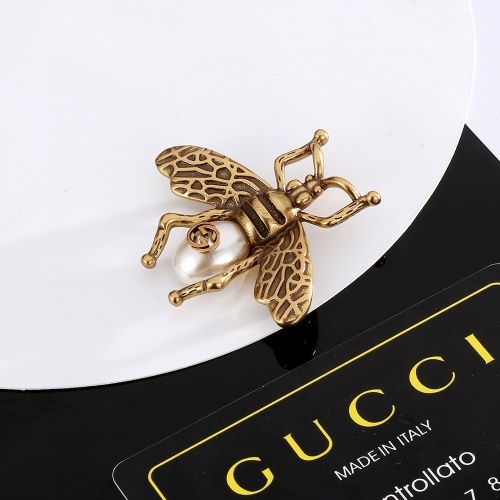 Replica Gucci Brooches For Women #1252680 $29.00 USD for Wholesale