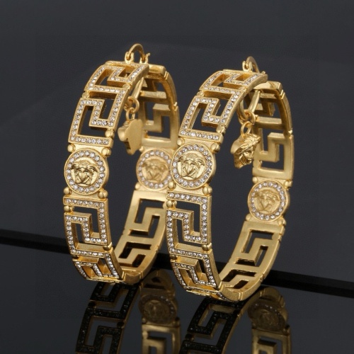 Versace Earrings For Women #1252708 $40.00 USD, Wholesale Replica Versace Earrings