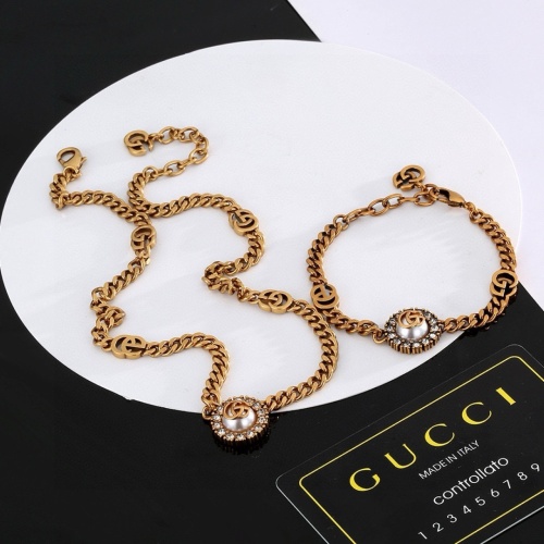 Replica Gucci Jewelry Set #1252709 $52.00 USD for Wholesale