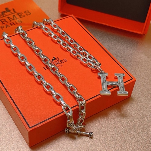 Replica Hermes Necklaces #1252711 $56.00 USD for Wholesale