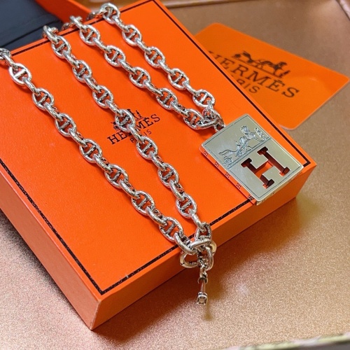 Replica Hermes Necklaces #1252712 $56.00 USD for Wholesale