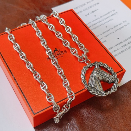 Hermes Necklaces #1252713 $56.00 USD, Wholesale Replica Hermes Necklaces