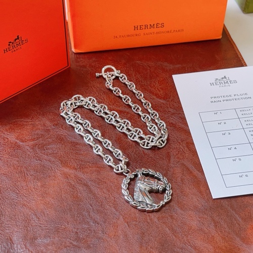 Replica Hermes Necklaces #1252713 $56.00 USD for Wholesale