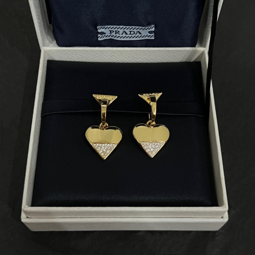 Replica Prada Earrings For Women #1252725 $40.00 USD for Wholesale