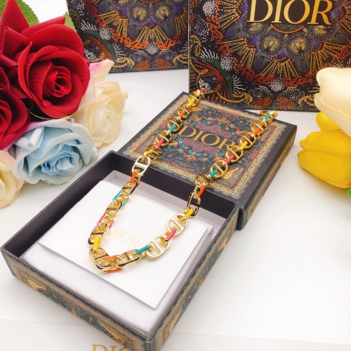 Replica Christian Dior Necklaces #1252728 $42.00 USD for Wholesale