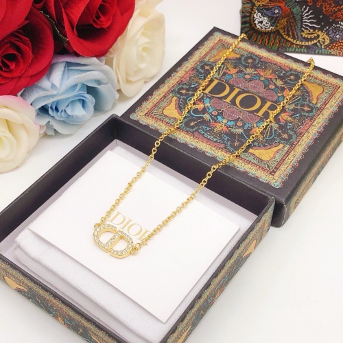 Replica Christian Dior Necklaces #1252741 $25.00 USD for Wholesale