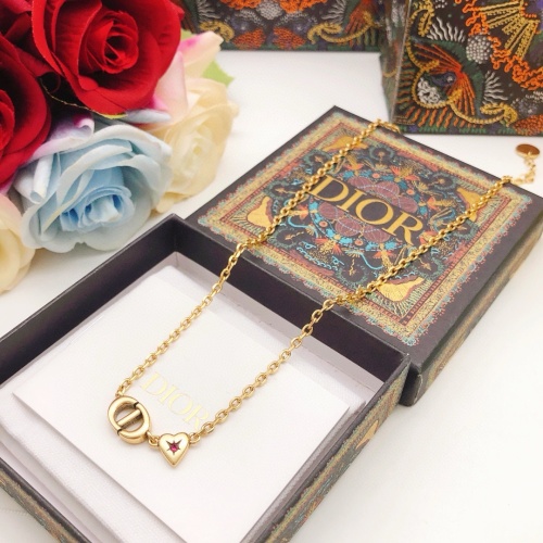 Replica Christian Dior Necklaces #1252745 $27.00 USD for Wholesale