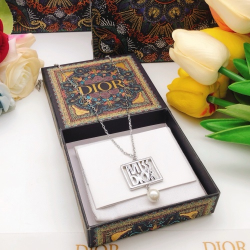 Replica Christian Dior Necklaces #1252756 $29.00 USD for Wholesale