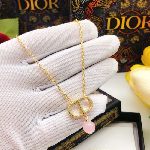 Replica Christian Dior Necklaces #1252758 $29.00 USD for Wholesale