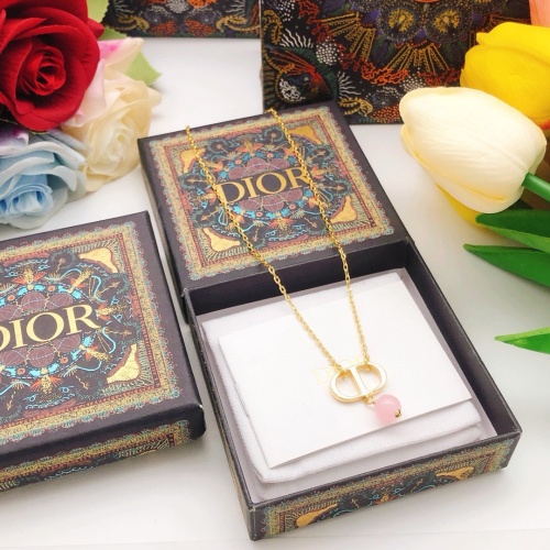 Replica Christian Dior Necklaces #1252758 $29.00 USD for Wholesale