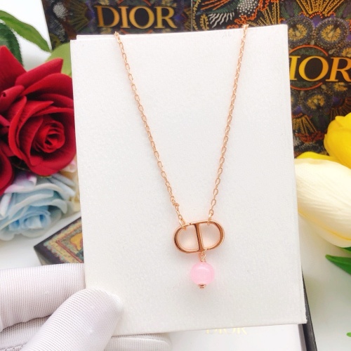 Replica Christian Dior Necklaces #1252762 $29.00 USD for Wholesale