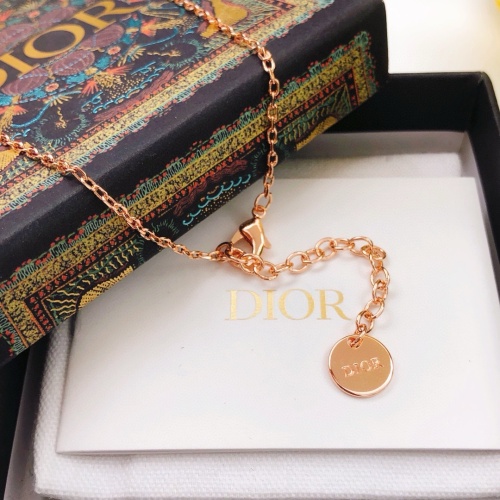 Replica Christian Dior Necklaces #1252762 $29.00 USD for Wholesale