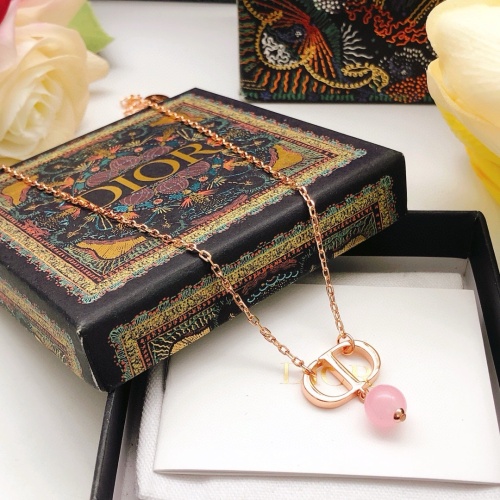 Replica Christian Dior Necklaces #1252762 $29.00 USD for Wholesale