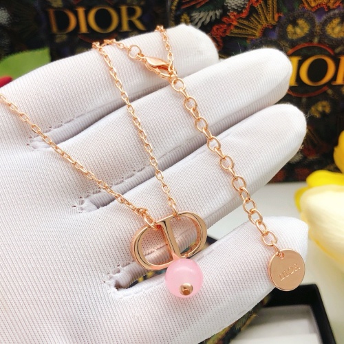 Replica Christian Dior Necklaces #1252762 $29.00 USD for Wholesale