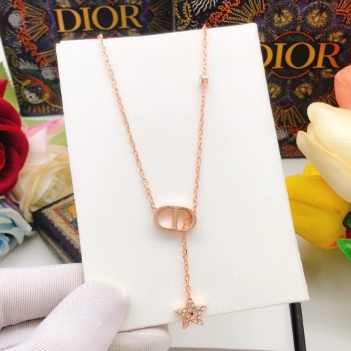 Replica Christian Dior Necklaces #1252763 $29.00 USD for Wholesale