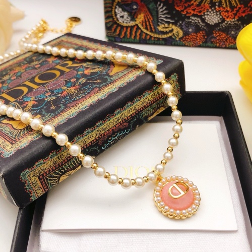 Replica Christian Dior Necklaces For Women #1252766 $29.00 USD for Wholesale