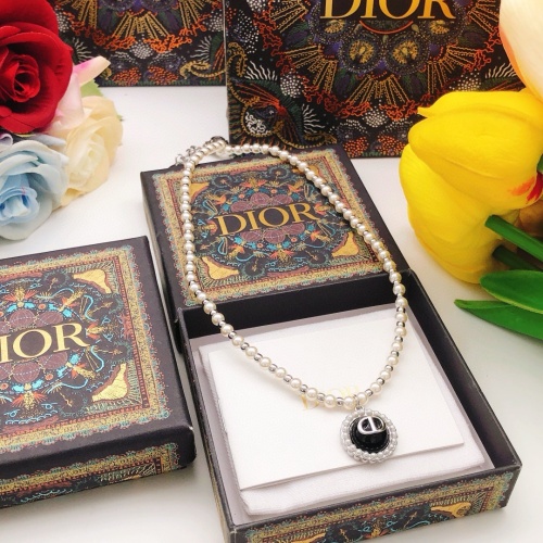 Replica Christian Dior Necklaces #1252767 $29.00 USD for Wholesale