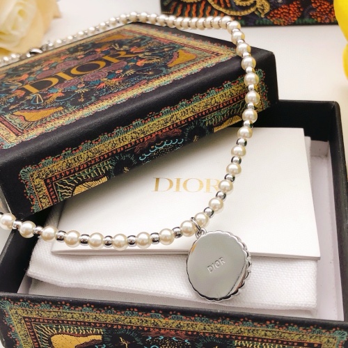 Replica Christian Dior Necklaces #1252767 $29.00 USD for Wholesale