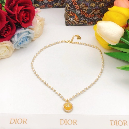 Christian Dior Necklaces For Women #1252768 $29.00 USD, Wholesale Replica Christian Dior Necklaces