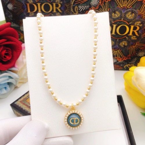 Replica Christian Dior Necklaces For Women #1252769 $29.00 USD for Wholesale