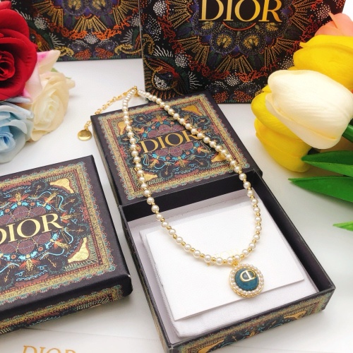 Replica Christian Dior Necklaces For Women #1252769 $29.00 USD for Wholesale