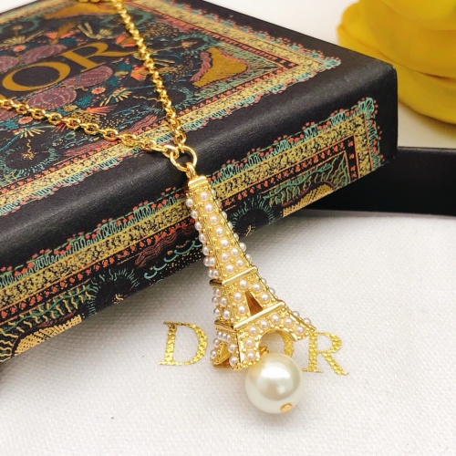 Replica Christian Dior Necklaces For Women #1252772 $32.00 USD for Wholesale