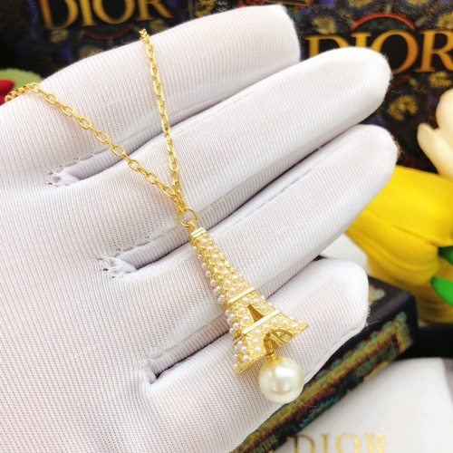 Replica Christian Dior Necklaces For Women #1252772 $32.00 USD for Wholesale