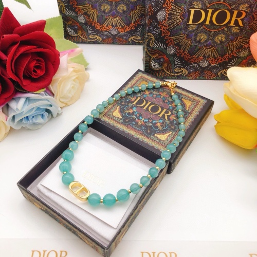 Replica Christian Dior Necklaces #1252775 $32.00 USD for Wholesale