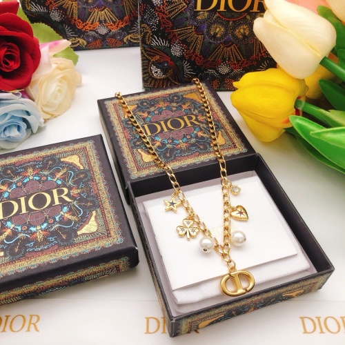 Replica Christian Dior Necklaces #1252779 $32.00 USD for Wholesale