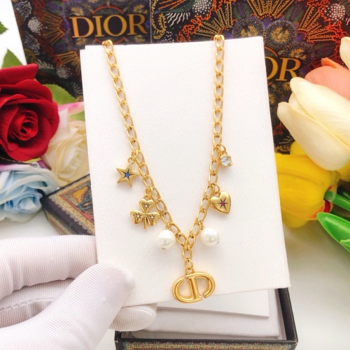 Replica Christian Dior Necklaces #1252779 $32.00 USD for Wholesale