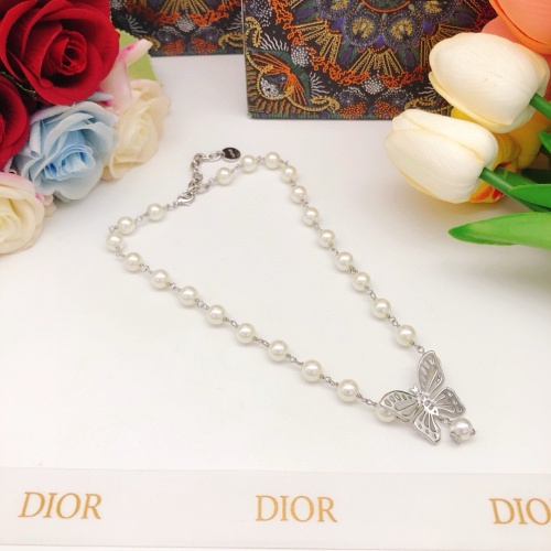 Replica Christian Dior Necklaces For Women #1252780 $32.00 USD for Wholesale