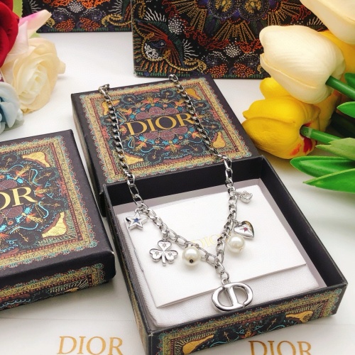 Replica Christian Dior Necklaces #1252782 $32.00 USD for Wholesale