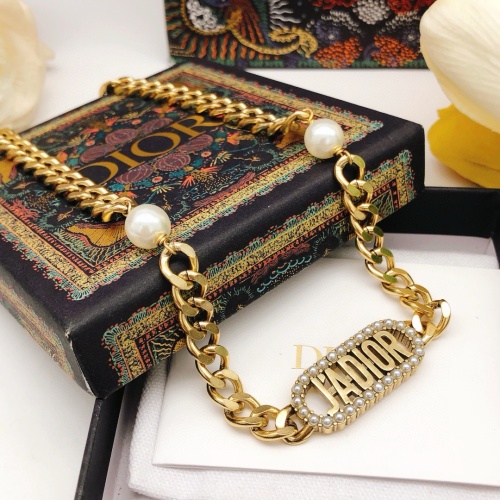 Replica Christian Dior Necklaces #1252783 $32.00 USD for Wholesale